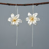 Load image into Gallery viewer, Earring Lilies in 925 Silver and 18K Gold | ARISCA