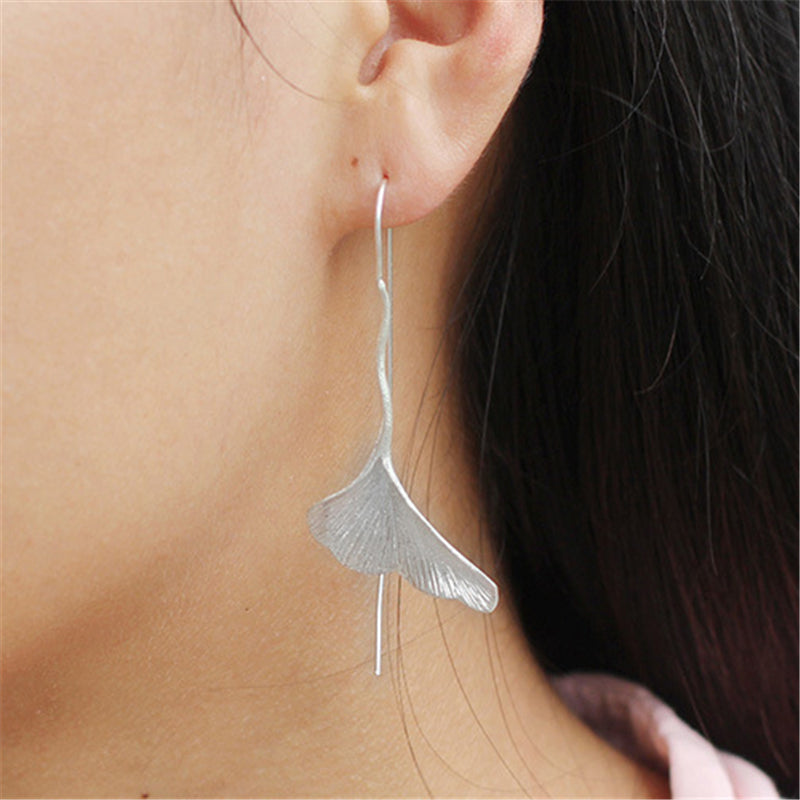 Ginkgo Leaf Earring