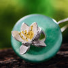 Lotus Flower Earring