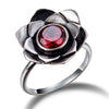 Load image into Gallery viewer, Lotus Topaz Ring