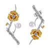 Load image into Gallery viewer, Pearl Plum Blossom Earring