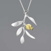 Load image into Gallery viewer, Pomegranate Leaf Pendant