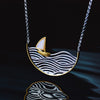 Load image into Gallery viewer, Sailboat necklace