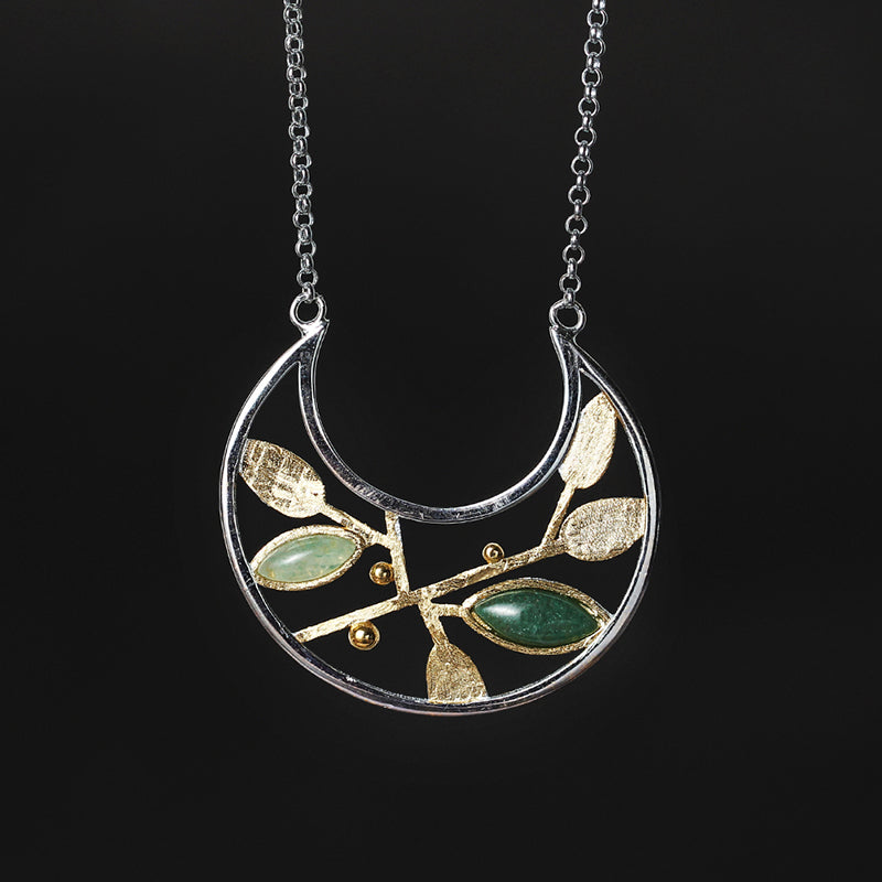 Spring Leaves Necklace