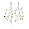 Summer Drops Earring in 925 Silver and 18K Gold