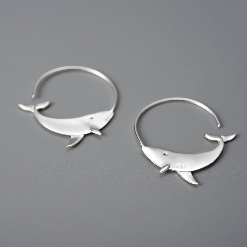 Whale Earring